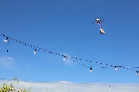 Dit is foodora's eerste dronebezorging