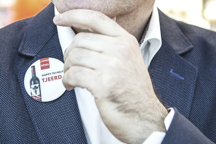 Waarom HEMA-topman Tjeerd Jegen een button draagt