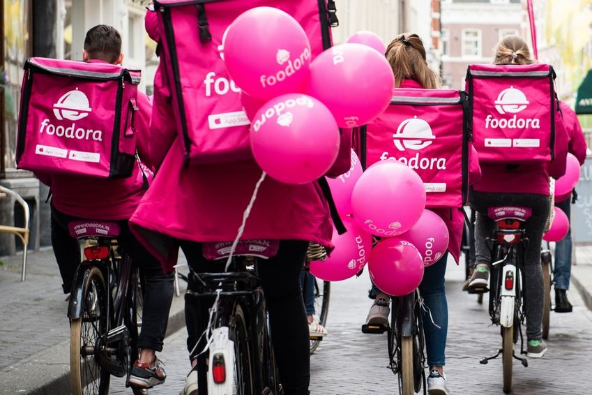 Foodora groeit met 982 procent in Nederland