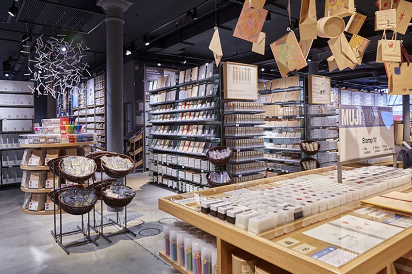 Muji's vlaggenschip aan de oostkust