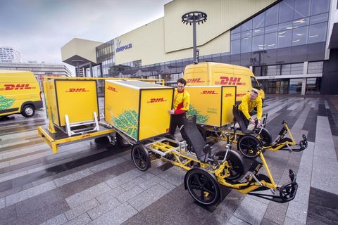 ​DHL ontwikkelt slimme trailer voor stadsdistributie