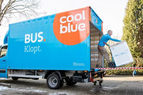 ​Coolblue gaat zelf bezorgen in België