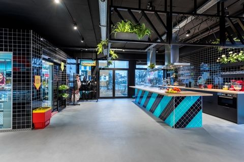 Een supermarkt in geuren en kleuren