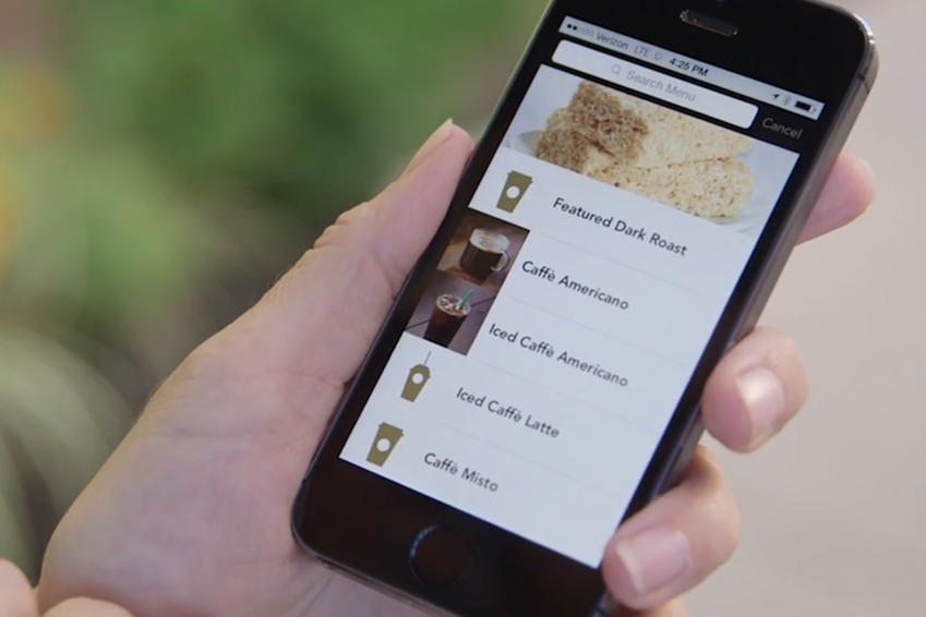 Appdate: Alleen mobiel betalen bij Starbucks