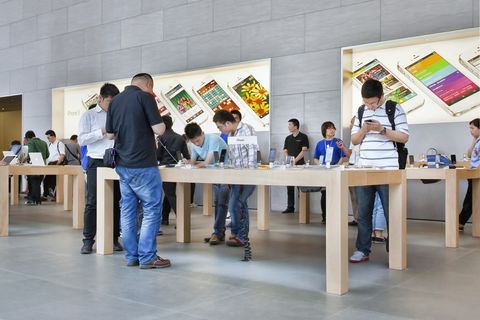 'Apple-winkels moeten ontmoetingsplaats worden'