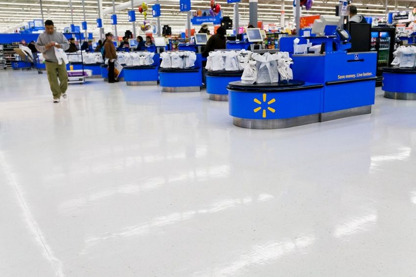 Zo ziet een techwinkel van Walmart eruit