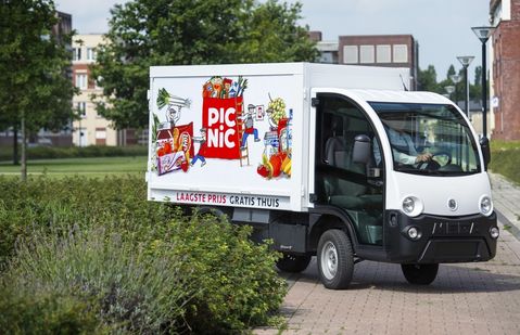 ​Picnic overlaadt Den Haag met bezorgbusjes
