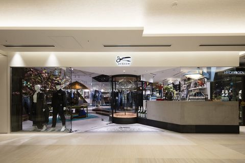 Denhams vlaggenschip in de denimhoofdstad