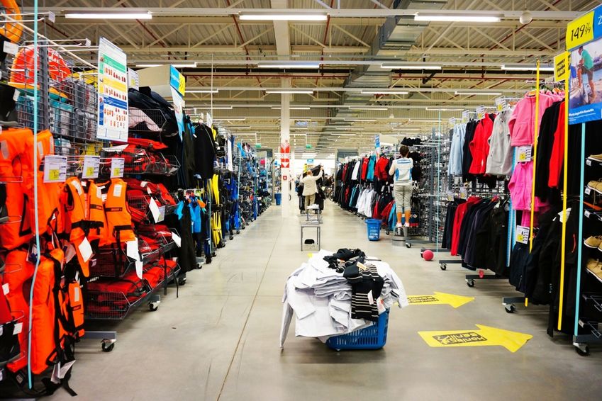 Decathlon naar de binnenstad van Tilburg