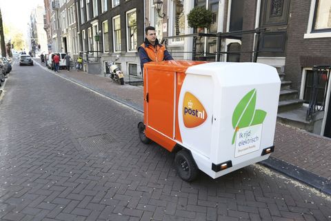 ​PostNL bezorgt in grote steden met e-bakfiets