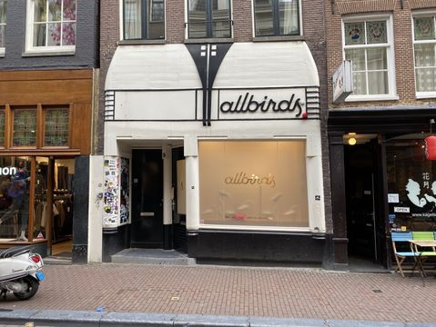 Allbirds opent eerste winkel in Nederland