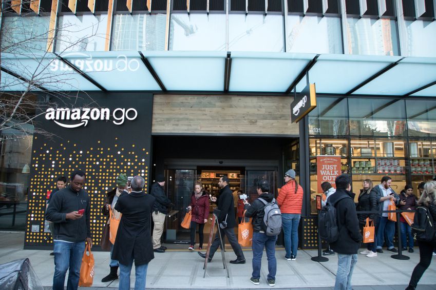 'Amazon Go werkt aan grootschalige winkels'