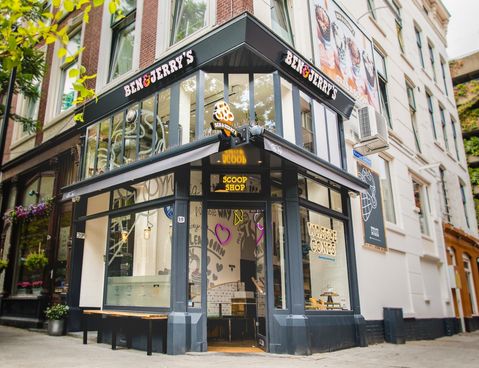 Ben & Jerry’s eigen winkel in Rotterdam
