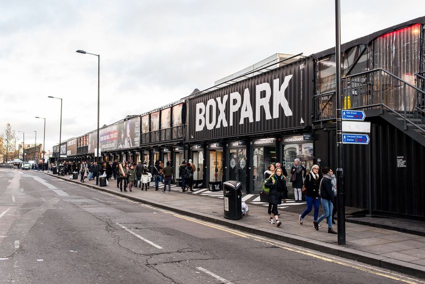 Hoe Boxpark het fenomeen winkelcentrum weer hip maakt