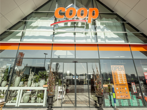 Coop meldt marktaandeelstijging van 0,8 procent