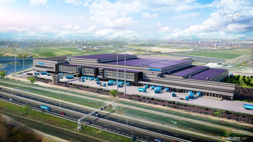 Hoogvliet start realisatie nieuw dc