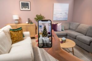 Appdate: John Lewis brengt een virtuele kerstboom naar je woonkamer 