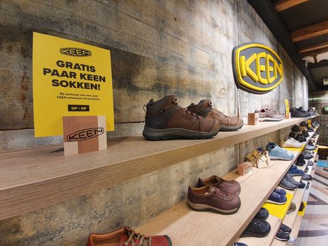 Schoenenmerk Keen opent eerste Nederlandse winkel