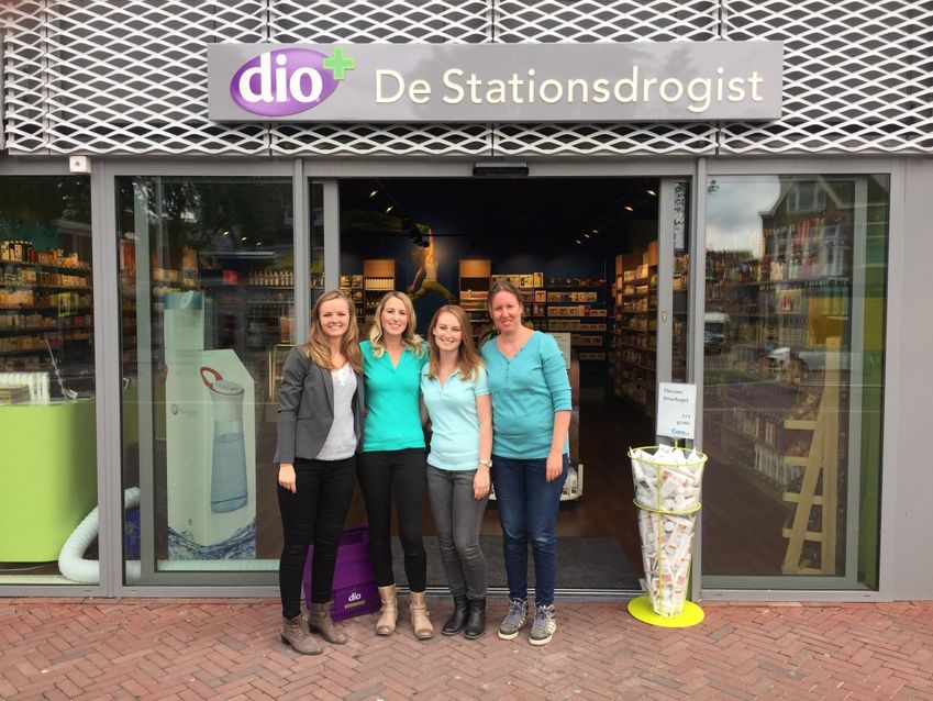 D.I.O. opent eerste stationswinkel