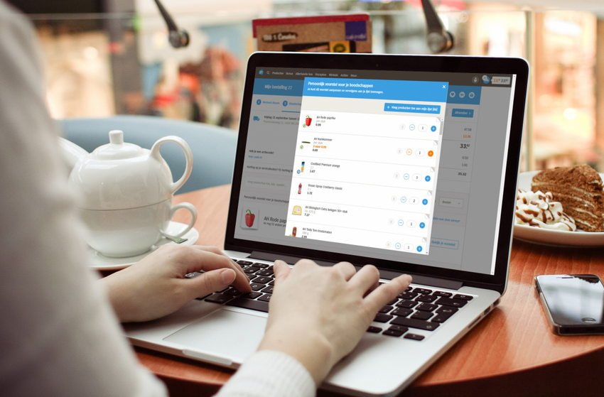 Albert Heijn komt met ‘slim’ online boodschappenlijstje