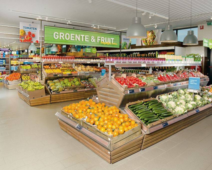 Aldi stopt ook met plastic tasje voor groente en fruit