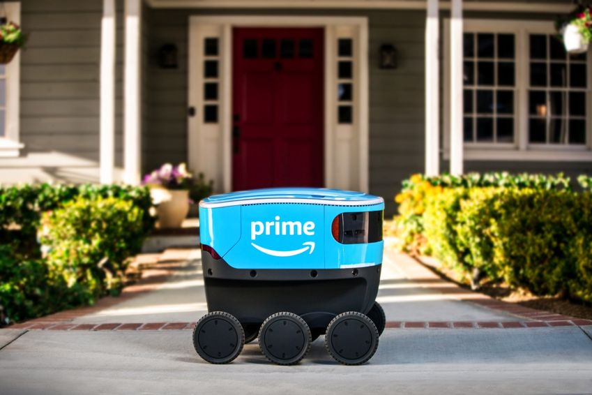 Bezorgrobot Amazon laat nog op zich wachten
