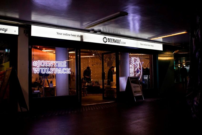 Beerwulf experimenteert met fysieke winkel