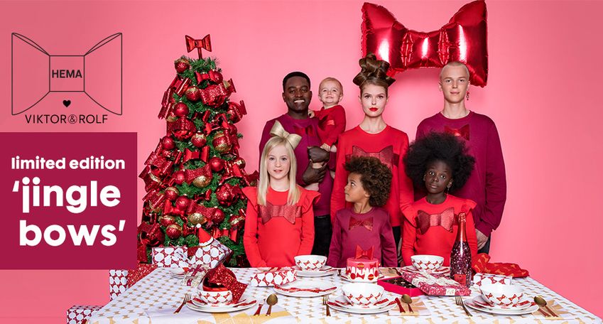 HEMA lanceert een kerstcollectie met Viktor & Rolf