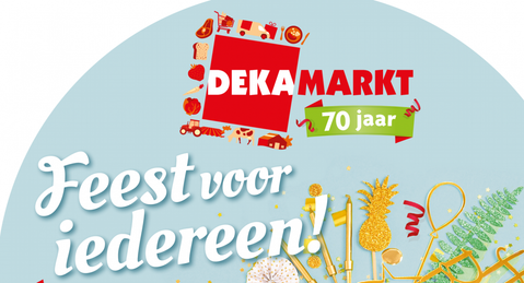 DekaMarkt bestaat 70 jaar en viert feest 