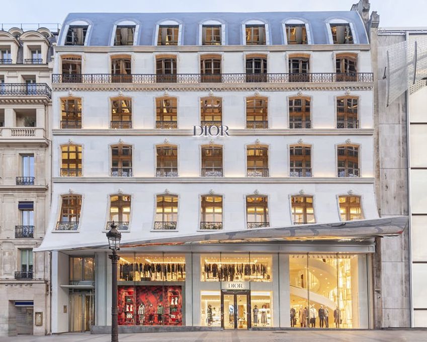 Oh là là, Dior straalt aan de Champs-Élysées