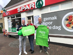Stomerijdienst dobbi beschikbaar bij Spar