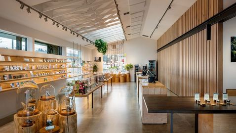 Met dit rustige interieur brengt Dockside cannabis naar de consument