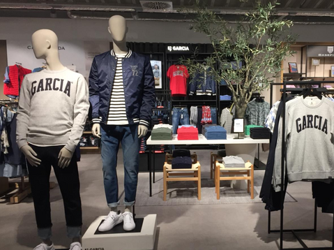 Garcia wil 'territorium winnen' in shop-in-shops
