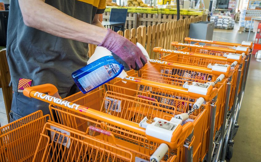 Zo gaan bouwmarkten om met de drukte