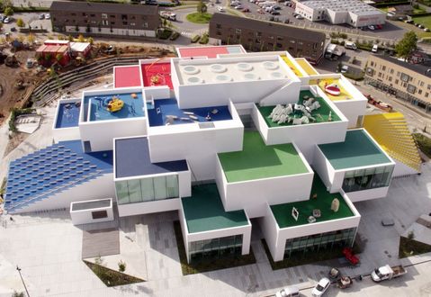 Dit is de merktempel van Lego