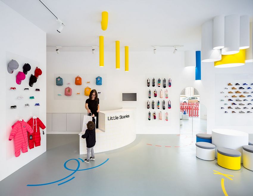 De speelse schoenenwinkel van Little Stories