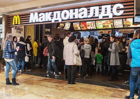 McDonald’s nu echt weg uit Rusland
