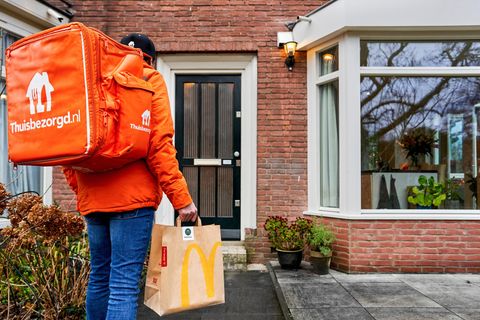  McDonald's breidt bezorgservice uit met Thuisbezorgd.nl