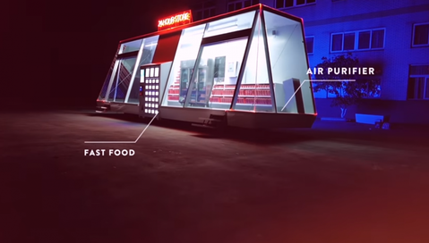 Thema instore: Een zelfrijdende supermarkt zonder personeel