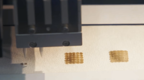 Wetenschappers ontwikkelen etiket met bederfsensor