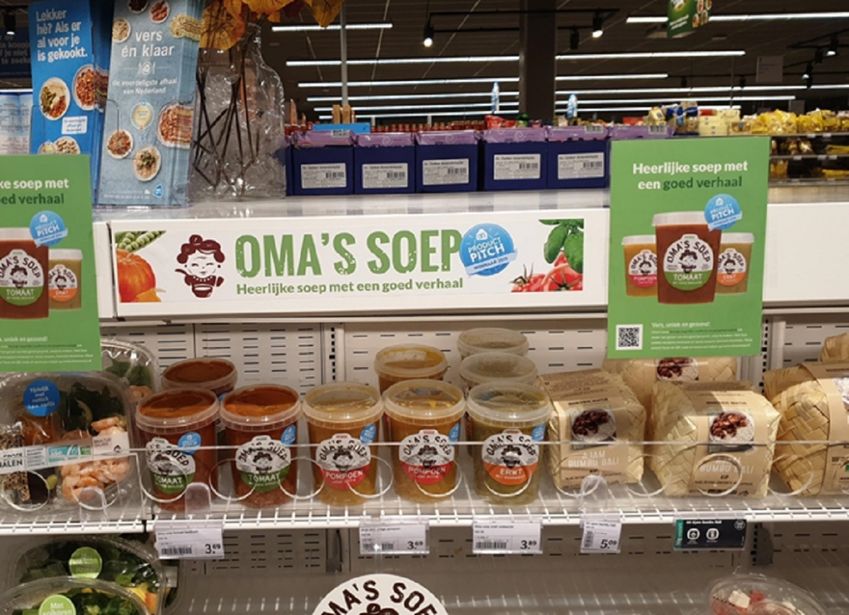 Oma's Soep komt in meer supermarkten