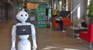 Univé test ‘receptierobot’ in de winkel