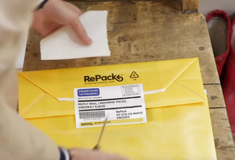 Zalando laat klanten verpakkingen terugsturen