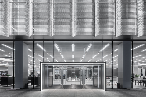 Het reusachtige huis van Samsung