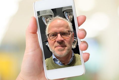 De selfie van V&D-eigenaar Ronald van Zetten