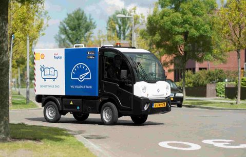 ​Shell bezorgt brandstof aan huis