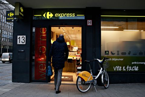 Carrefour test betalen met vingerafdruk