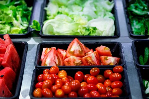 Albert Heijn test saladebar Foodmaker