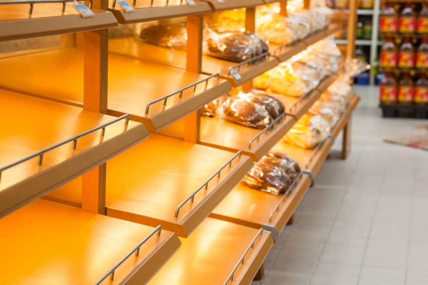 Supermarkten vrezen lege schappen met kerst