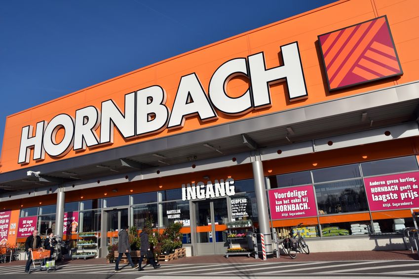 Online-omzet Hornbach in twee jaar tijd bijna verdubbeld